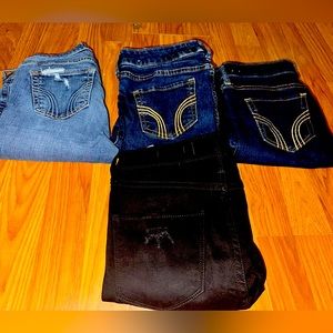 4 Hollister Jeans Bundle